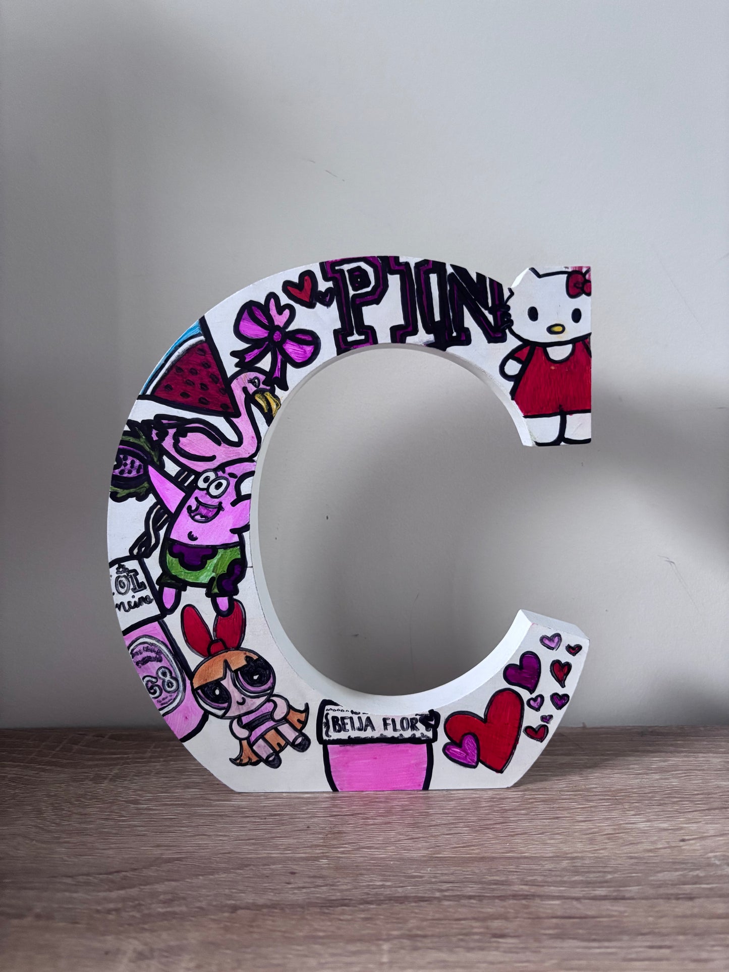 Customised Wooden Letters